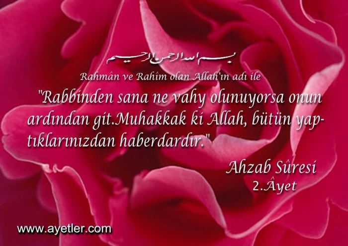 Güncel Resimli Ayetler