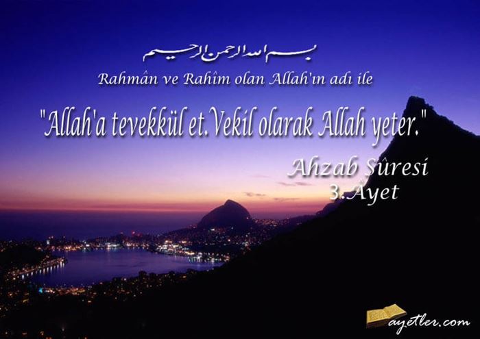Güncel Resimli Ayetler