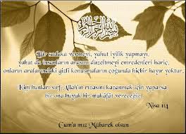 Ayetlerle cuma mesajları