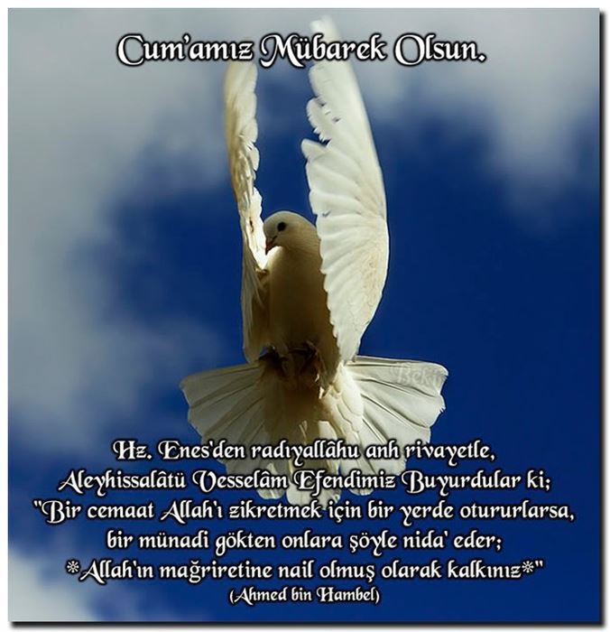 Ayetlerle cuma mesajları