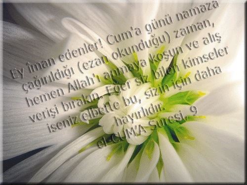 Hadisli cuma mesajları