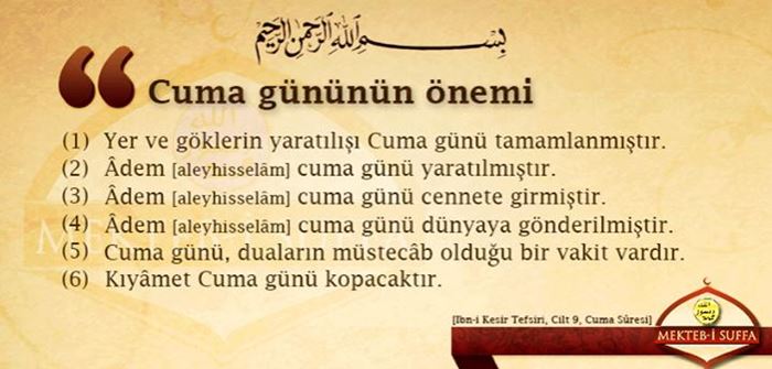 Risale i nurdan cuma mesajları