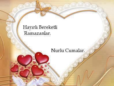 Şekilli cuma mesajları