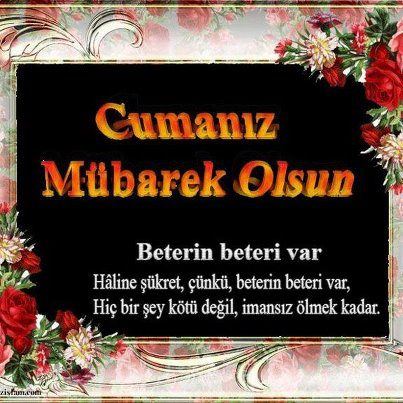 Şekilli cuma mesajları