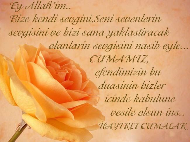 Cuma mesajları hadisi şerif