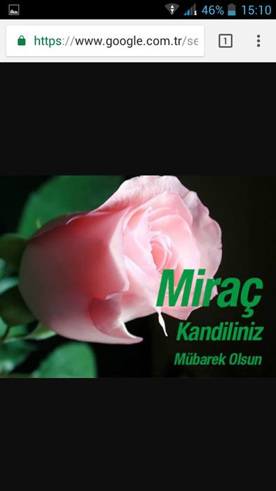 Miraç kandili tebrik kartları