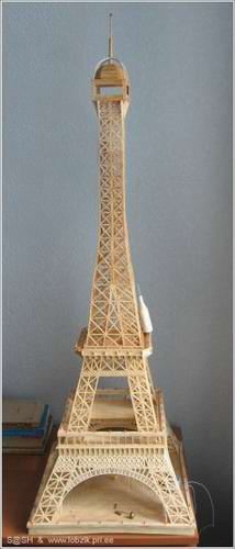 Eyfel kulesi maketi nasıl yapılır
