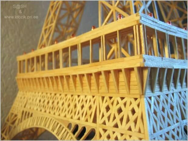 Eyfel kulesi maketi nasıl yapılır