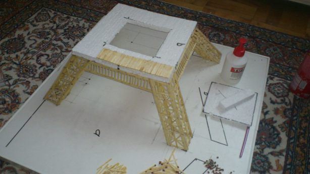 Eyfel kulesi maketi nasıl yapılır