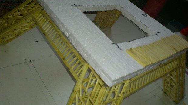 Eyfel kulesi maketi nasıl yapılır