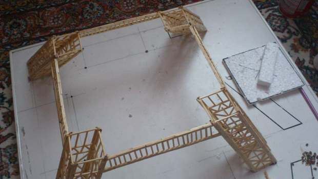 Eyfel kulesi maketi nasıl yapılır