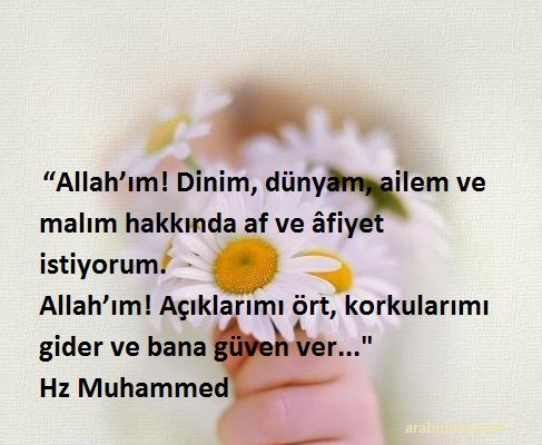 Hadisli Resimli Dualar