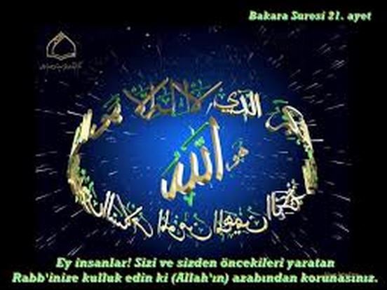 Ayetli Duvar Kağıtları (Wallpapers)