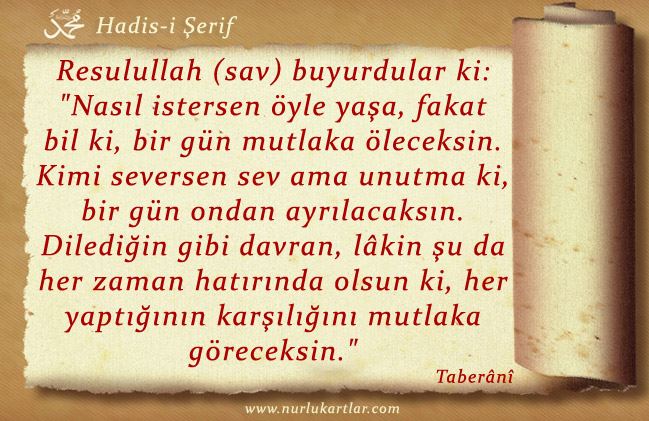 Resimli Hadisler (Kendi Çalışmalarım)