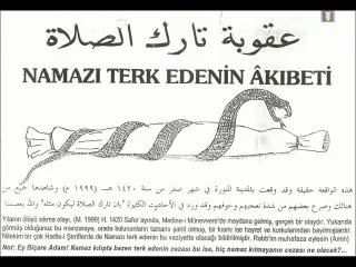 Namaz Kilmayanın Ve Terk Edenin Akibeti