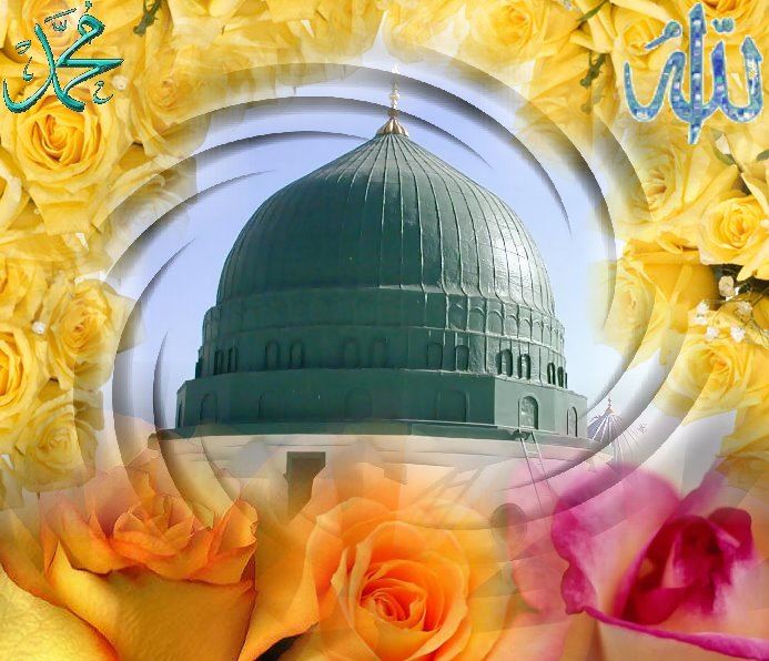 Yeşil Kubbe ve Gül