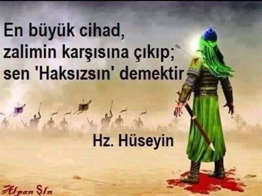 Zulme karşı susan, dilsiz şeytandır