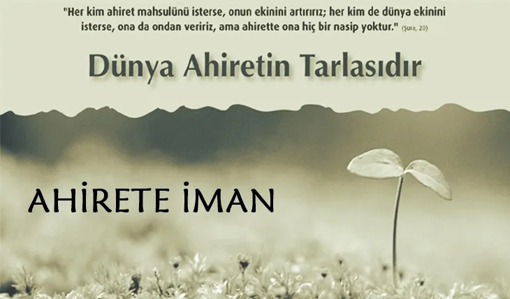ahiret iman
