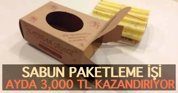 sabun paketleme isi