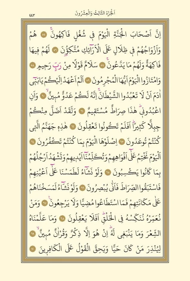Yasin Suresi 5.Sayfa