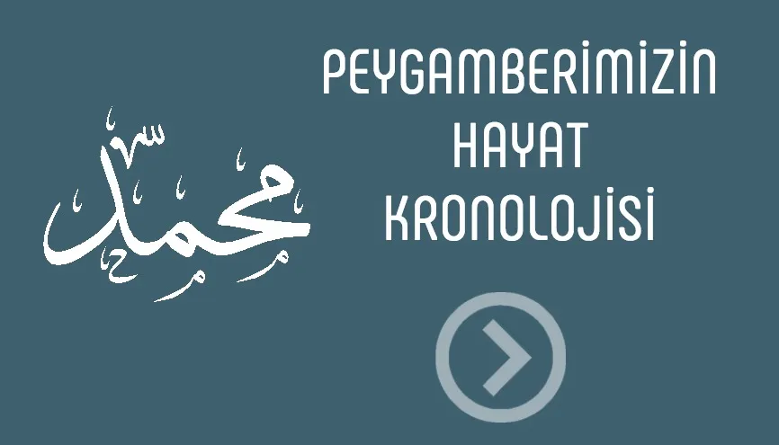 peygamberimizin hayat konolojisi
