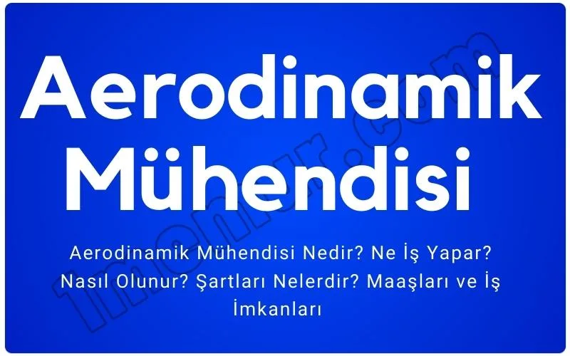 Aerodinamik Muhendisi Nedir