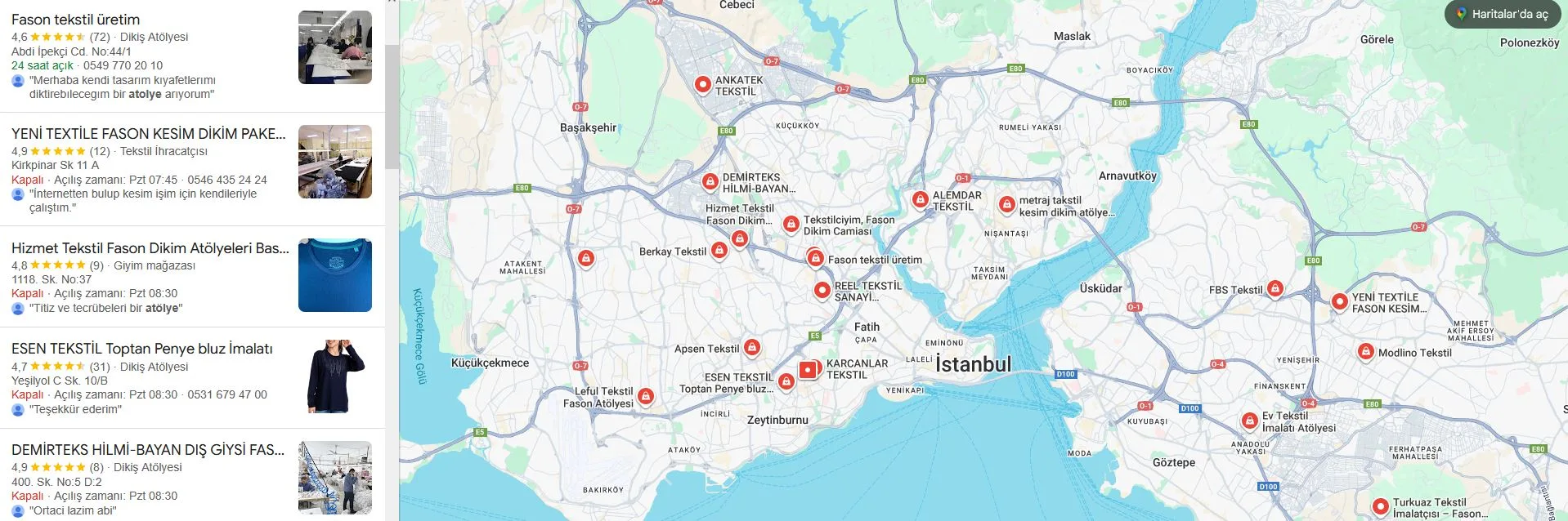 esenyurt evde paketleme isi veren firma adresleri