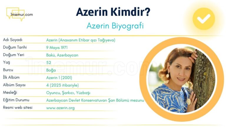 Azerin Kimdir - Azerin Hayatı -  Azerin Biyografi
