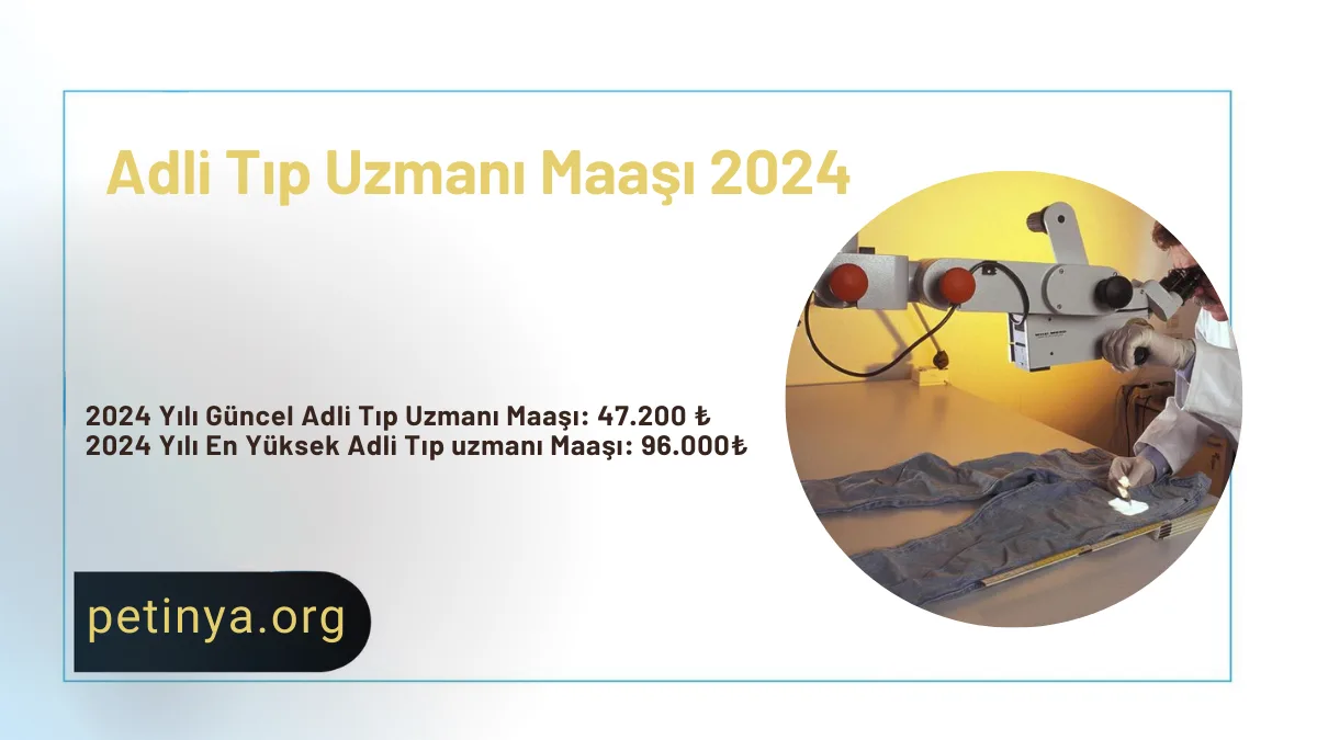 adli bilimci maasi